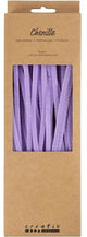 Creativ company chenilledraad paars knutselmateriaal 50 stuks 6mm x 30cm.