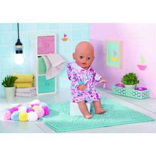 Load image into Gallery viewer, Zapf baby born kleertjes badjas met capuchon
