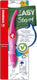 Stabilo easyoriginal - ergonomische rollerball - rechtshandig - blauwe inkt - navulbaar - roze