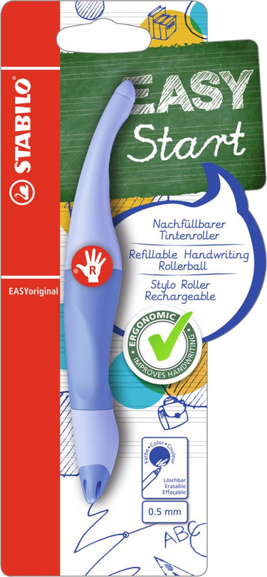 Stabilo easyoriginal - ergonomische rollerball - rechtshandig - pastel luchtig blauw