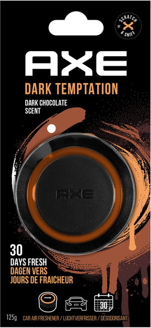 Axe luchtverfrisser gel can dark temptation zwart bruin