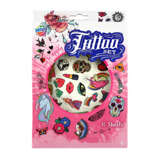 Load image into Gallery viewer, Grafix Tattoo Set Blauw
