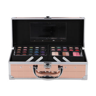 Load image into Gallery viewer, Casuelle make up koffer champagne kleur
