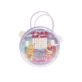 Bubble friends transparante tas | 2 stuks