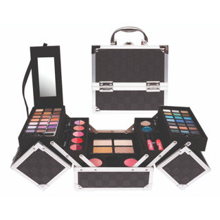 Make up koffer groot zwart
