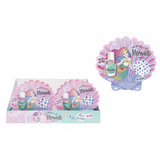 Mermaid nagellak geschenkset | 16 stuks