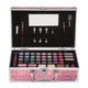 Casuelle holografisch make up koffer roze glamour