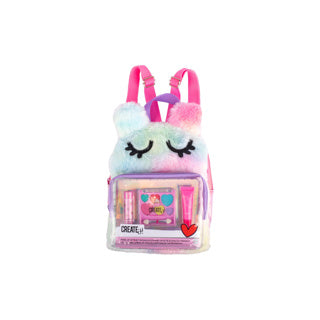 Create it! make-up set in fluffy rugtas | 5 stuks