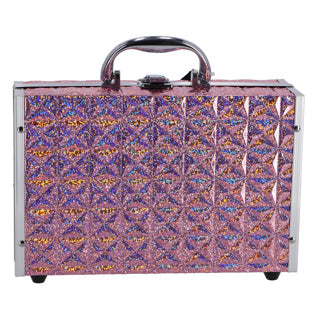 Load image into Gallery viewer, Casuelle make up koffer roze holografisch
