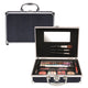 Casuelle make up koffer zwart blauw glitter