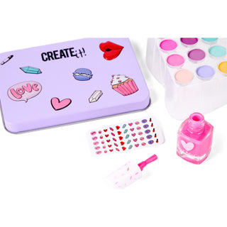 Create it! oogschaduw en nagellak blikje