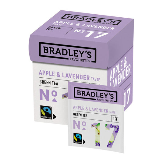 Bradley's bradley’s favourites green tea apple lavender no. 17 (72x 1,75g)