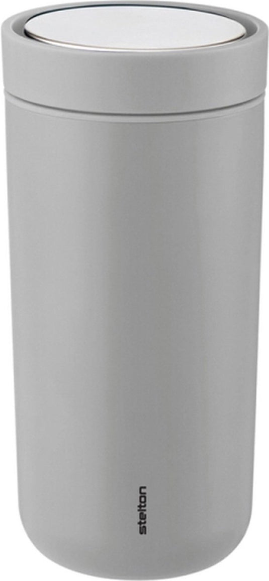Merkloos sans marque stelton to go click thermosbeker grey