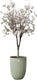 Elho sereh hoog 40 - bloempot voor binnen buiten - 100% gerecycled plastic - ø 39 x h 53.4 cm - scandinavisch groen