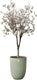 Elho sereh hoog 40 - bloempot voor binnen buiten - 100% gerecycled plastic - ø 39 x h 53.4 cm - scandinavisch groen