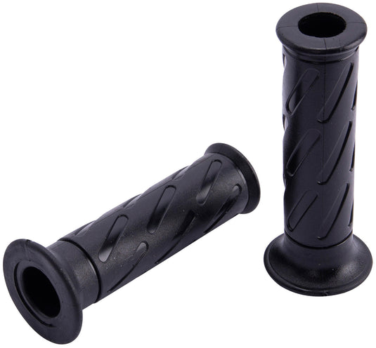 Domino rubber handvat rubber grip 1152 bw li.124mm re.118mm