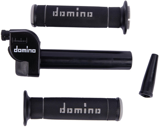 Domino gasdraaigreep armatuur trial throttle grips plast sw 1-train