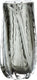 Woood bepurehome paragon vaas - glas - antraciet - 27x12x12