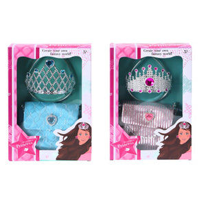 Osa private label tiara met tasje 2 assorti | 3 stuks