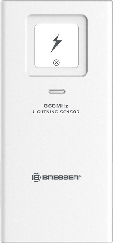Bresser bliksemsensor - bereik ca. 100m - met lichtsignaal op sensor