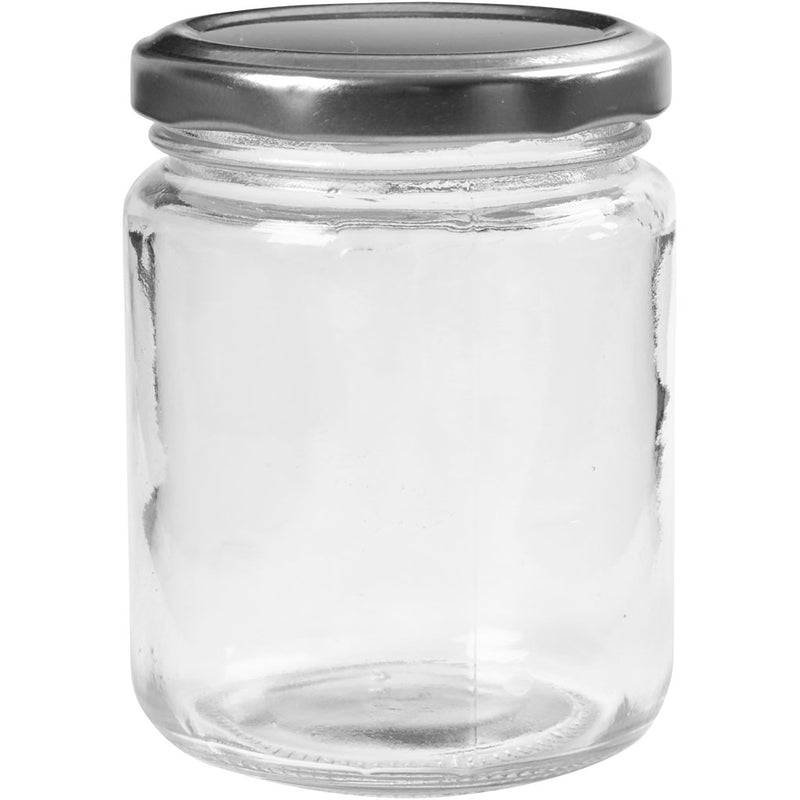 Afbeelding laden in galerijviewer, Https: www.cchobby.nl glazen-pot-h-9-1-cm-d-6-8-cm-240-ml-transparant-12-stuk-1-doos
