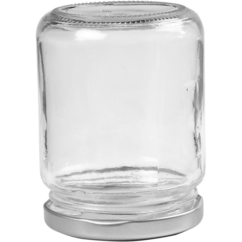 Afbeelding laden in galerijviewer, Https: www.cchobby.nl glazen-pot-h-9-1-cm-d-6-8-cm-240-ml-transparant-12-stuk-1-doos
