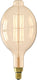 Calex colosseum xxl goud - e27 led lamp - filament lichtbron dimbaar - 10,5w - warm wit licht