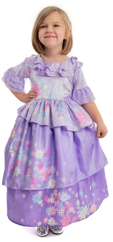 Little adventures - flower princess jurk – maat 110-122