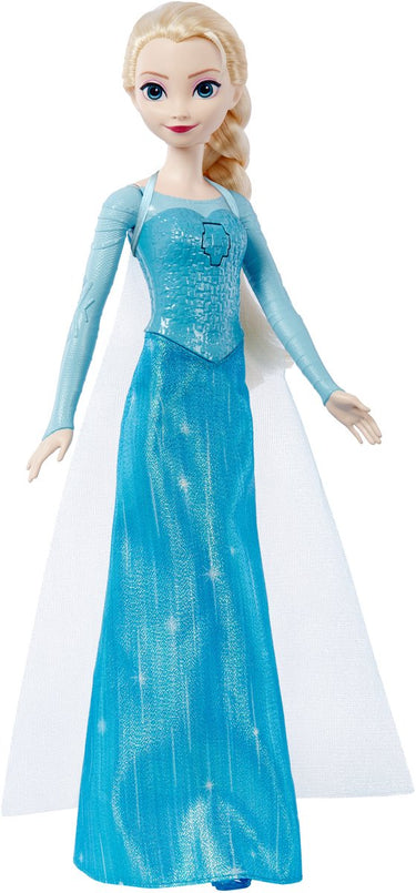 Mattel disney frozen zingende elsa modepop – lichtgevende jurk