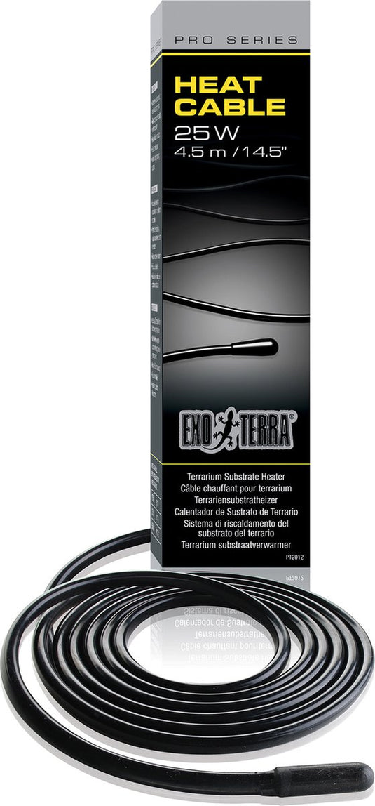 Exo terra kabelverwarming - 4.5 meter - 25w