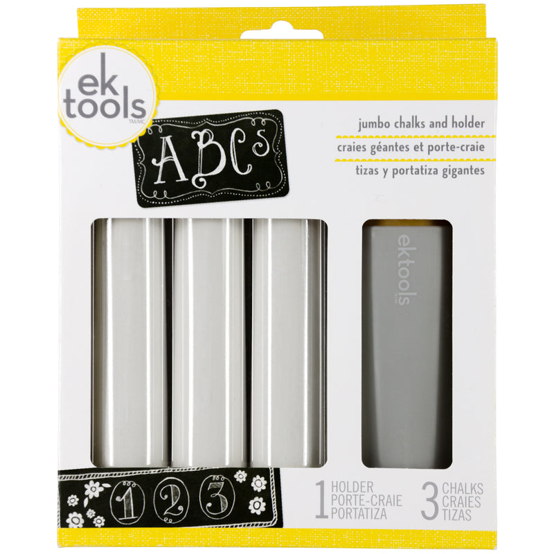Load image into Gallery viewer, Ek tools • chalk jumbo chalks and holder
