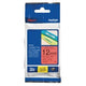Labeltape brother tze431 12mmx8m zwart rood