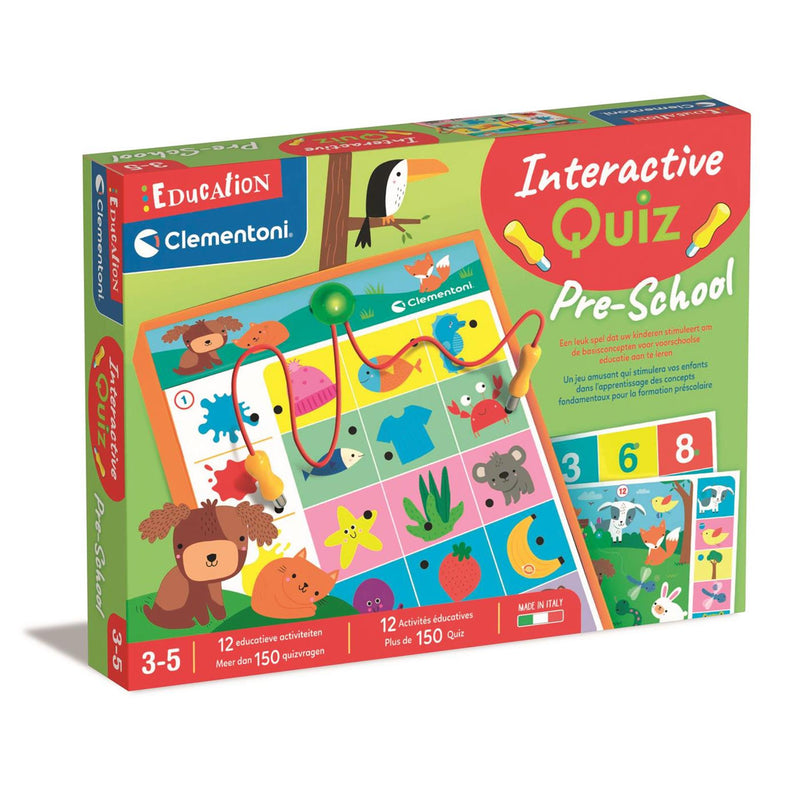 Load image into Gallery viewer, Clementoni education interactive quiz junior 3-5 jaar

