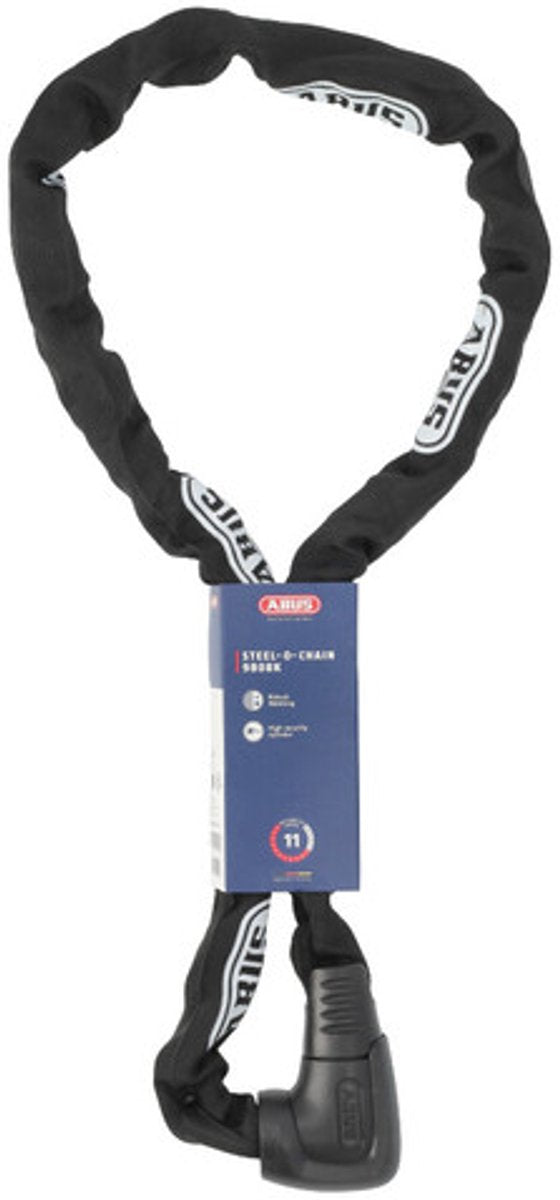 Load image into Gallery viewer, Abus Fietskettingslot Steel-O-Chain 9808K 140 Zwart
