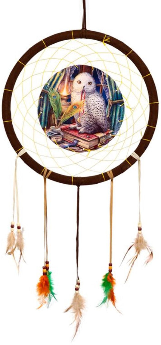 Puckator dromenvanger - lisa parker wachter van spreuken uil - 33cm