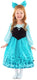 Little adventures - mermaid day - jurk met strik – maat 110-122