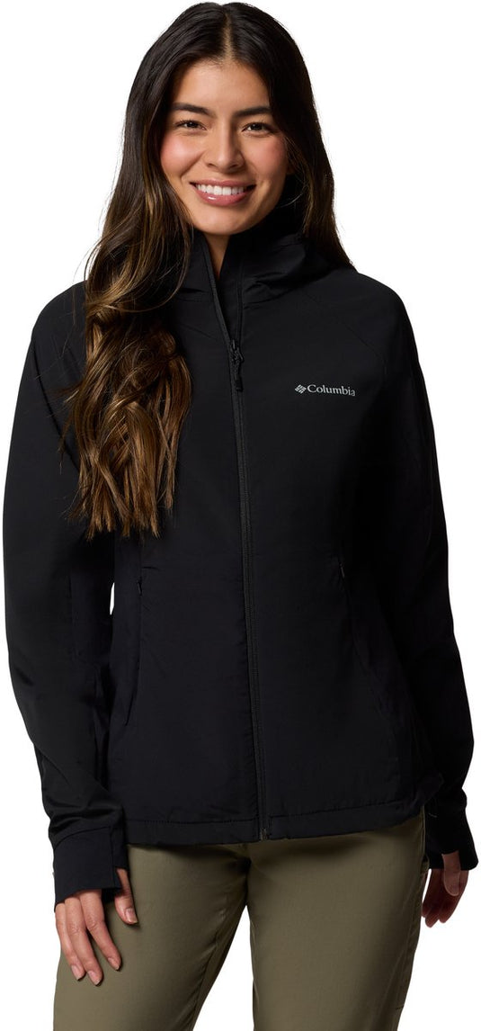 Columbia sweet as™ iii hooded softshell dames outdoorjas - black