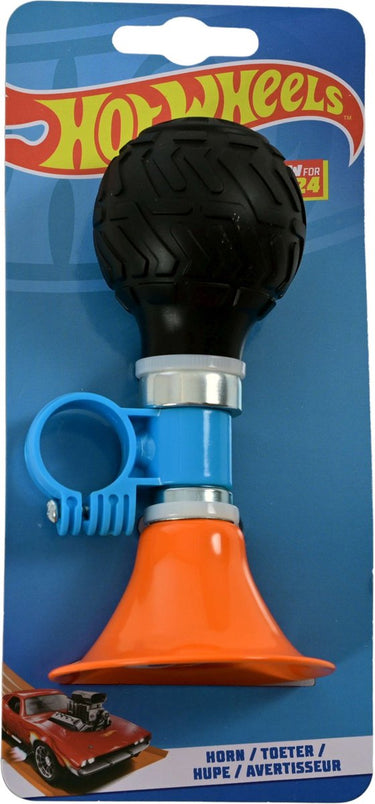 Volare hot wheels fietstoeter - jongens - oranje zwart
