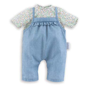 Corolle mon grand poupon - poppen blouse en overall, 36cm