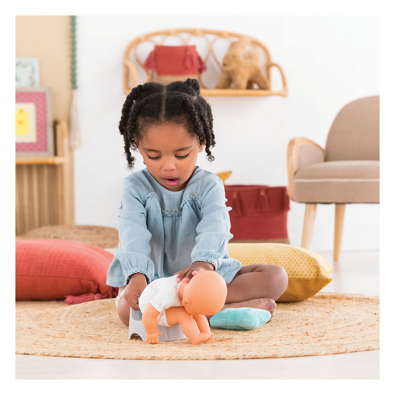 Load image into Gallery viewer, Corolle mon premier poupon - babypotje met doekjes
