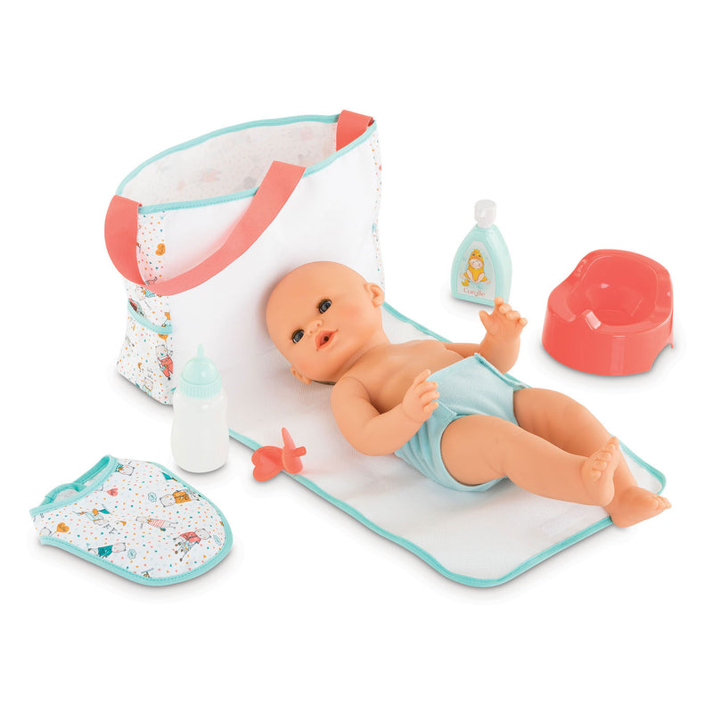 Load image into Gallery viewer, Corolle Mon Grand Poupon Poppen Luiertas met Assessoires
