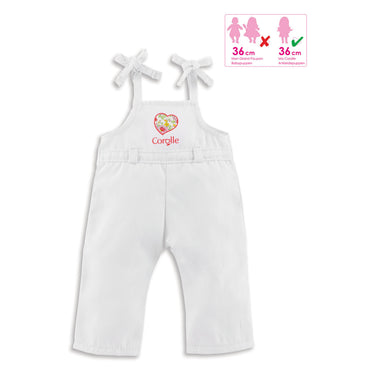 Corolle ma - poppen overall wit