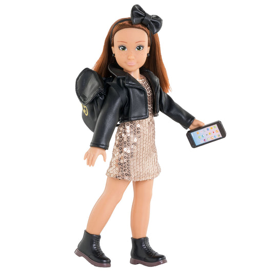 Corolle girls - poppenkleertjes party set dressing room