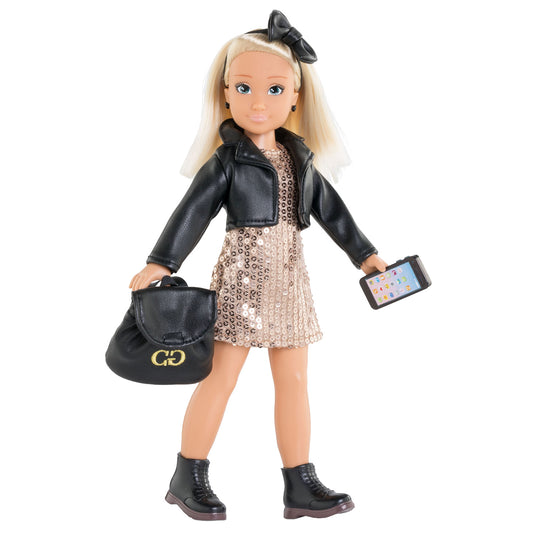 Corolle girls - poppenkleertjes party set dressing room