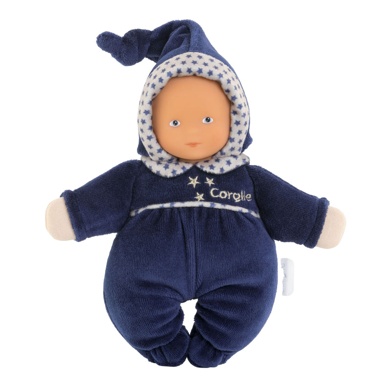 Load image into Gallery viewer, Corolle mon doudou babidoux navy blue starry dreams babypop, 20cm
