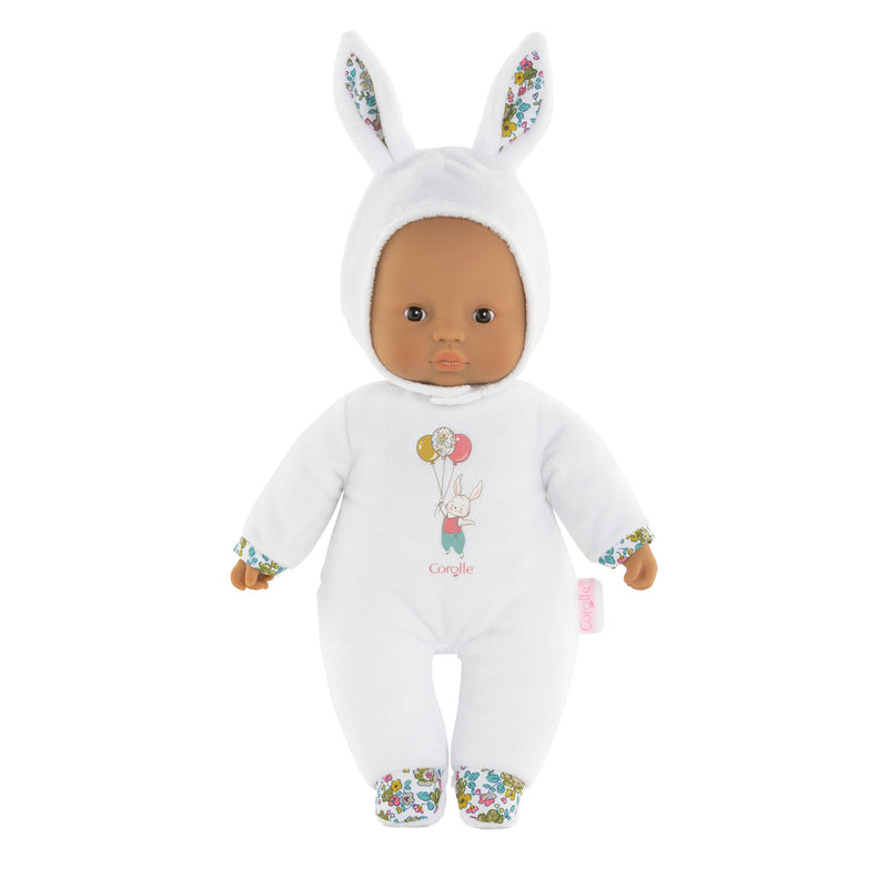 Load image into Gallery viewer, Corolle mon doudou sweet heart babypop - konijn wit, 30cm
