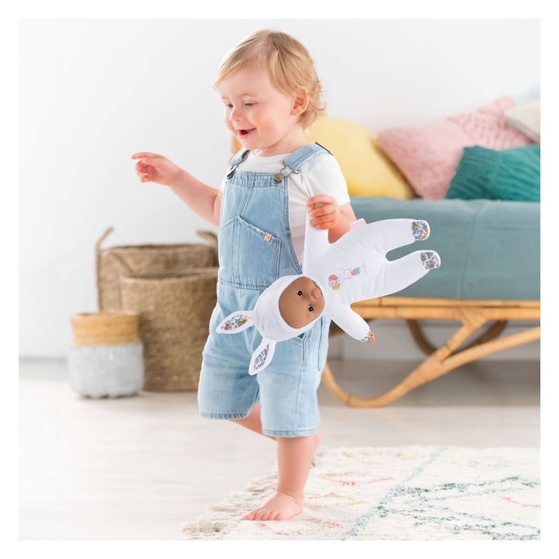 Load image into Gallery viewer, Corolle mon doudou sweet heart babypop - konijn wit, 30cm
