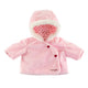 Corolle mon premier poupon jas hartjes roze, 30cm