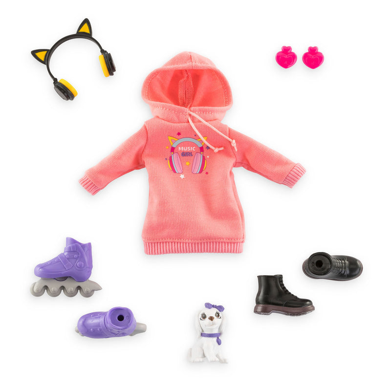 Load image into Gallery viewer, Corolle girls - melody music fashion modepop set
