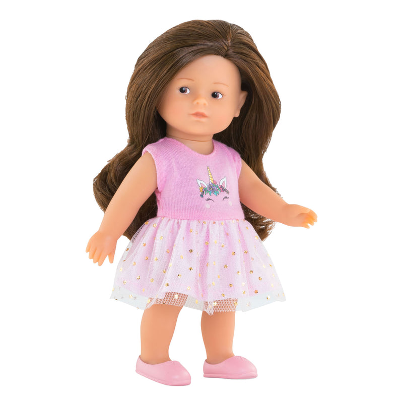 Load image into Gallery viewer, Corolle pop eenhoorn romy 20cm - mini corolline speelset met accessoires.
